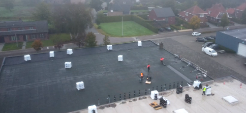 Bitumineuze dakbedekking bij renovatie